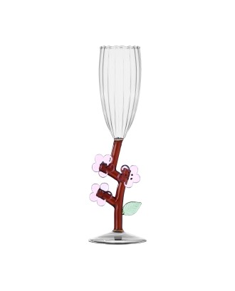 Pahar pentru sampanie, Peach Blossom, Botanica by Alessandra Baldereschi - ICHENDORF
